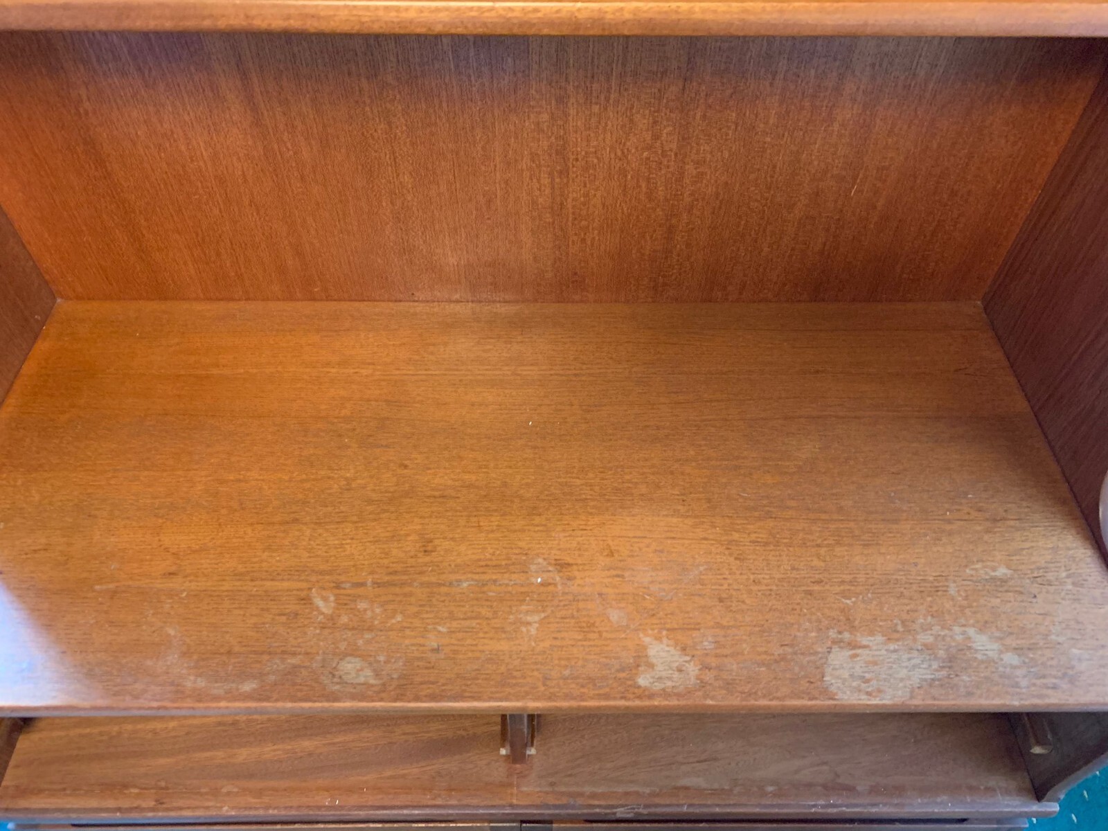 Large vintage Nathan dresser bookcase mid century teak eBay