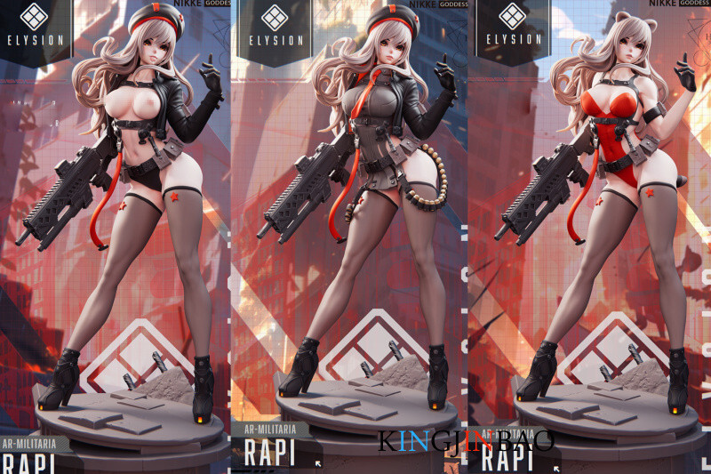 3D Printed 1/6 1/8 Scale NIKKE：Rapi Unpainted Resin Unassembled