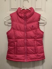 Girls Old Navy Frost Free Puffer Vest size 8 M