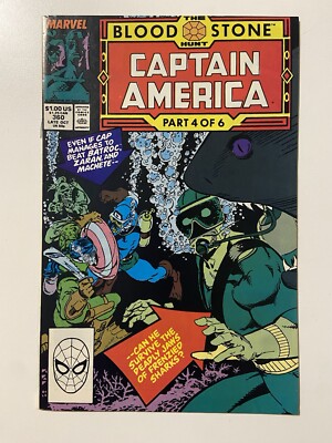 Captain America #360 (Marvel 1989) 1sr Full Crossbones
