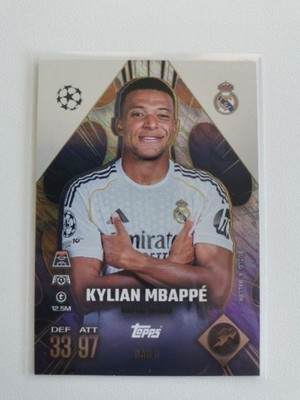 Topps Match Attax CL Extra 2025-26 No. BAB 8 Kylian Mbappe Build a Baller Madrid