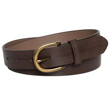 Women's Faux Leather Belt Casual Ladies Waist Belts Minimalist Everyday Belt ...