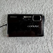 Nikon COOLPIX S52 10MP Black Compact Camera 3x Zoom Built-in Flash USB