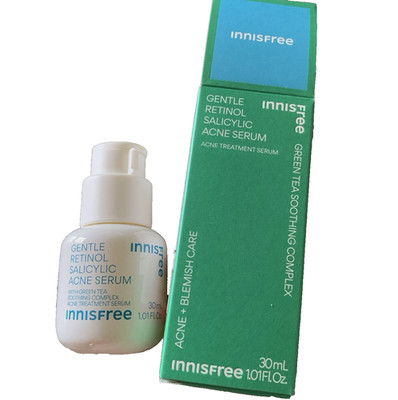 Innisfree Gentle Retinol Salicylic Acne Serum Suitable for All Skin Types, 1 oz