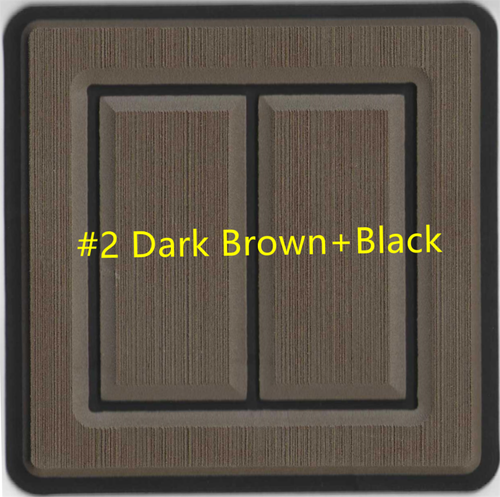 2018 Monterey M21 Swim Platform Step Pad Boat EVA Foam Faux Teak Deck Floor Mat - Foto 15 di 24