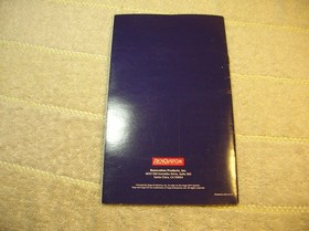 road avenger sega cd manual and disc