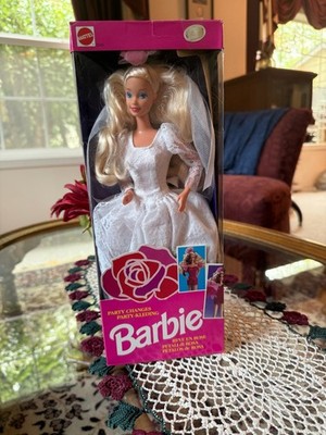 Barbie PARTY CHANGES BARBIE Reve En Rose Mattel 1992 Rare New