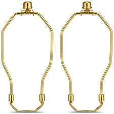 7 Inch Detachable Lamp Shade Harp Holder for Table and Floor Lamps, 2 Set Hea