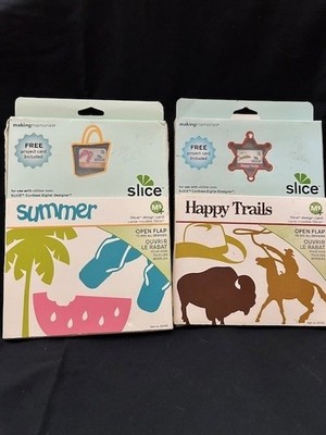 Slice  Design Card for Cordless Digital Designer - Summer / Happy Trails