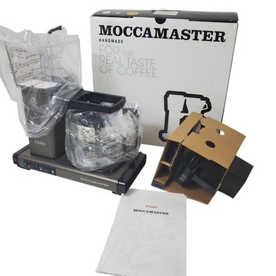 Technivorm Moccamaster 53931 KBGV 10-Cup Coffee Maker Slate Open Box