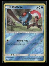 Tentacool 40/214 Common Unbroken Bonds Pokemon Reverse Holo LP