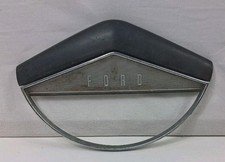 Vintage 1951 Ford Horn Ring Steering Wheel Chrome Original Oem Part 1a-3624-c