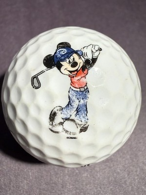 Strata Golf Ball Mickey Mouse Golfer Logo 