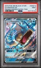 2019 POKEMON SM BLACK STAR PROMO HIDDEN FATES TINS #SM212 GYARADOS GX PSA 9
