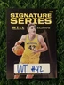 WILL TSCHETTER 2025-26 Valiant Michigan Basketball Signature Series AUTO /100