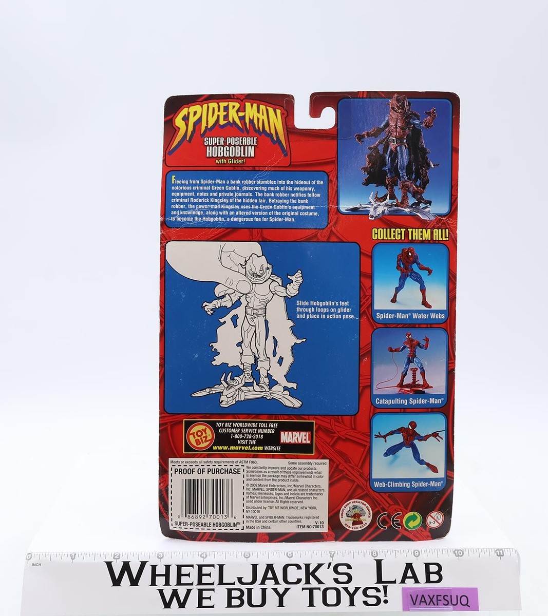 Hobgoblin Spider-Man 2002 ToyBiz Action Figure NEW SEALED | eBay