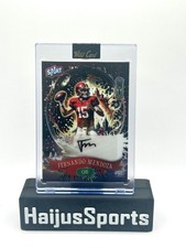 🔥FERNANDO MENDOZA AUTO Wild Card Splat True Color Match 1/1 Snow Globe Indiana