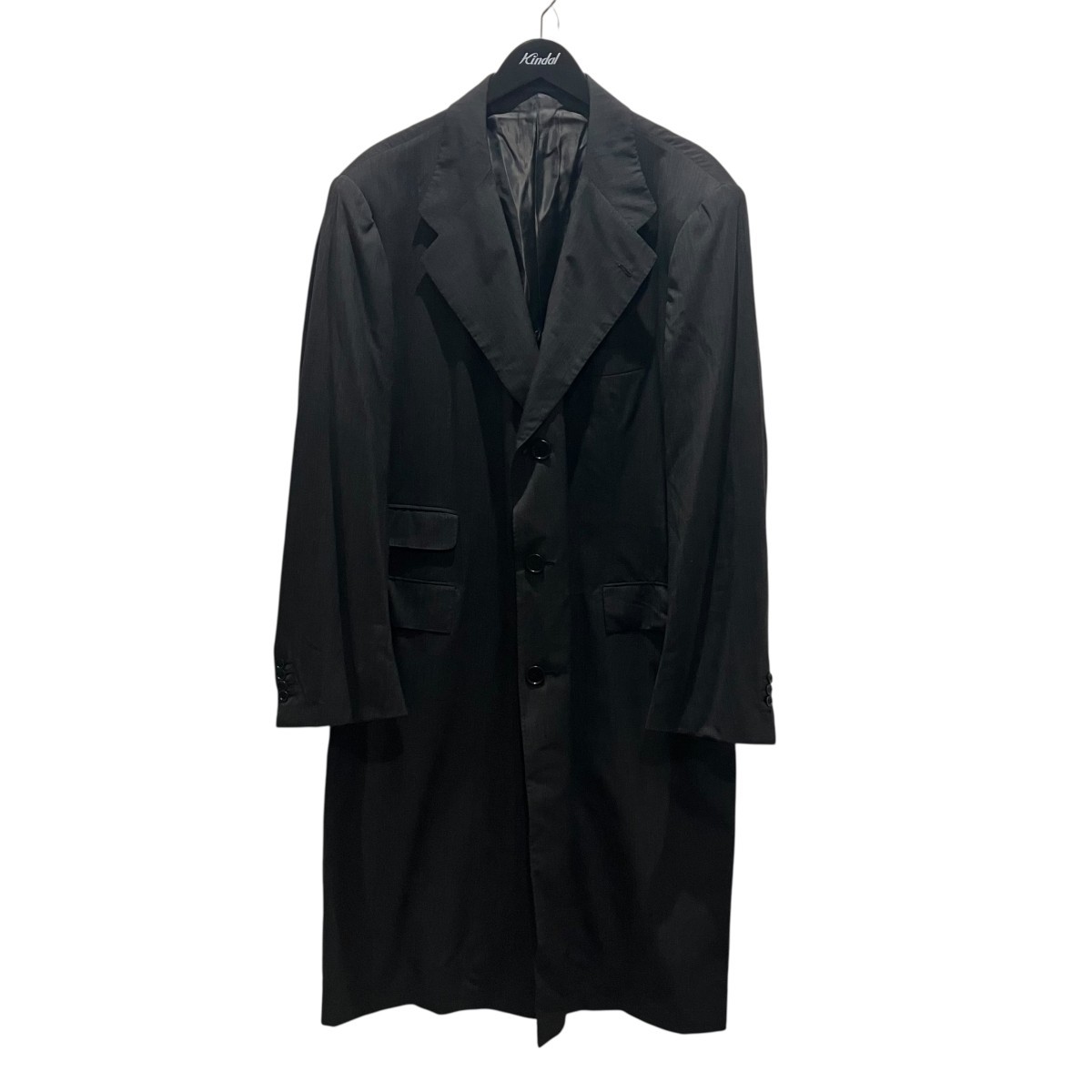 WILLY CHAVARRIA/ウィリーチャバリア】Chester Coat BLACK sizeS Over 