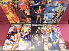 AMERIKARATE 1-8 ACTION LAB PHOTO VARIANT COMIC SET COMPLETE APRIL O'NEIL 2017 NM