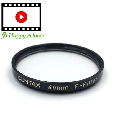 [MINT] Contax 49mm P-Filter Protection Camera Lens Filter From JAPAN - Image 1 of 4