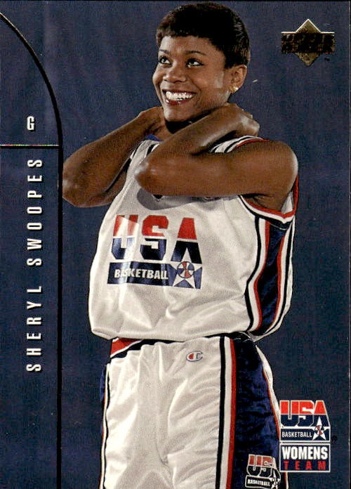 Figurina Basket Upper Deck USA Basketball 1994 # 84 Sheryl Swoopes Team USA