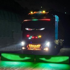 Devil Eyes Light For Car Led Display Screen Truck Windshield Eyes Light Diy 78in Devil Eyes Light For Car Led Display Screen Truck Windshield Eyes Light Diy 78in