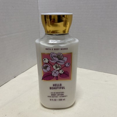Bath and Body Works Hello Beautiful Body Lotion 8 fl oz/236mL Shea Butter Vit E