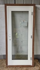 Sapele Hardwood Solid Door Frame Patt 10 Glazed 1040x2240mm DD47