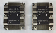 SUPERMICRO SNK-P0067PS CSE-136H 1U PASSIVE CPU HEATSINK LOT 2PCS