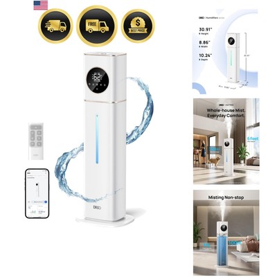 HM735S 11L Smart Humidifier Large Room 700 ft², 100H Cool Mist Air Humidifier...