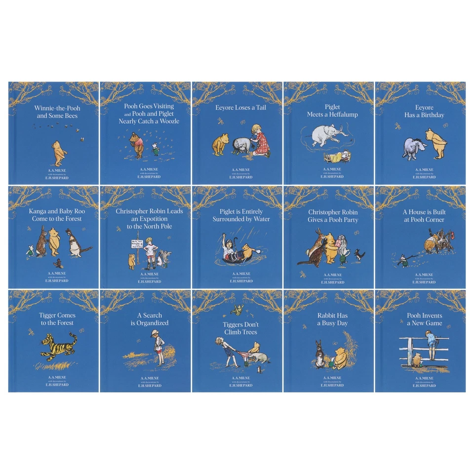 Winnie The Pooh illustrated Classic Story 30 Books Box Set - Ages 5-9 - Hardback Foto 3 de 4