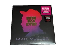 MAC MILLER BEST DAY EVER PURPLE/PINK/RED COLOR VINYL LP New Sealed