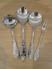 BSF Edelstahl 18/8 Serviergarnitur  - Ostfriesen Motiv