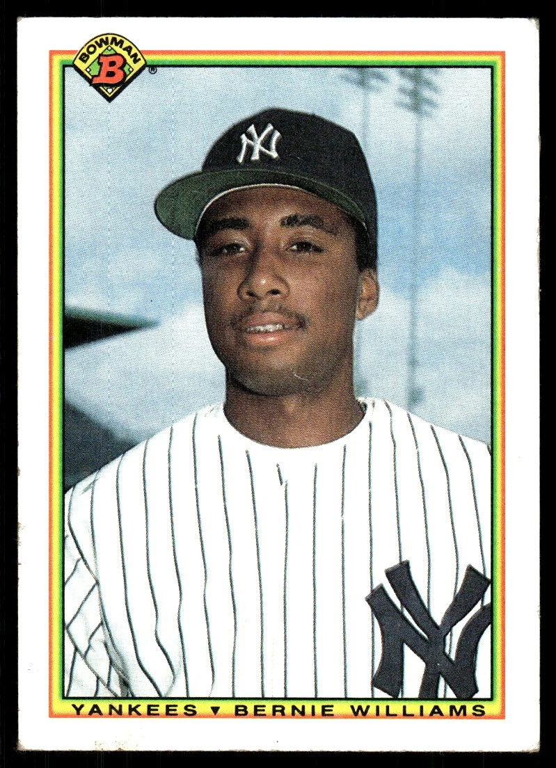 Bernie Williams Rookie Baseball Trading Cards for sale | eBay