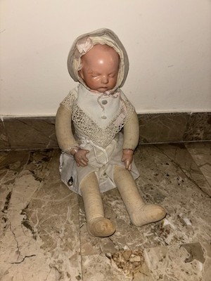 Sehr seltene Original Effanbee Sleeping Babyette Puppe Wunderschön