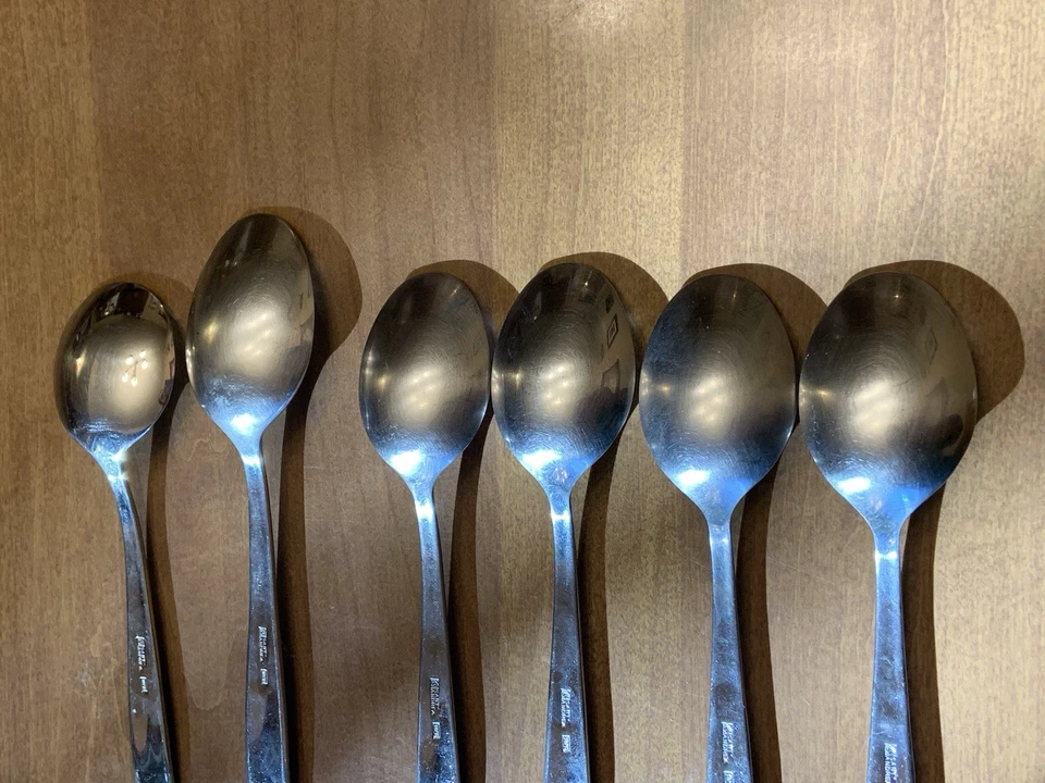 Oneida Sant' Andrea Andorra Cucharadas Cuchara para Servir, Cuchara Sopa 18/10 Cubiertos Foto 3 de 4