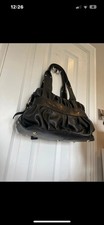 Cocinelle Dark Leather Shoulder Bag Small