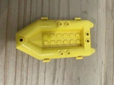LEGO (1) Piece  Inflatable Boat/Raft 12 x 6 PN 30086 yellow