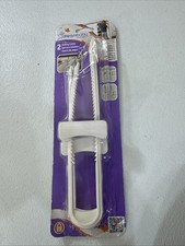 2 Sliding Cabinet Child Safety Locks - U Shaped for Knobs Handles by Dreambaby