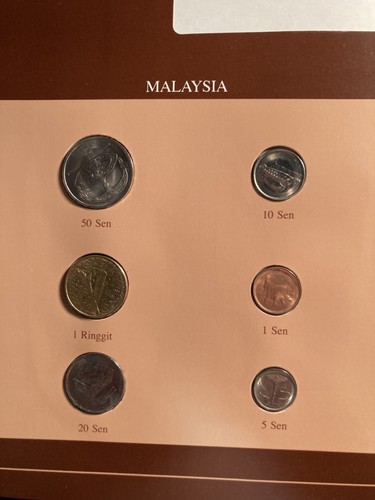 COIN SETS OF ALL NATIONS- ETHIOPIA, JERSEY, GUYANA, KIRIBATI. & MALAYSIA. #12 - Afbeelding 21 van 24