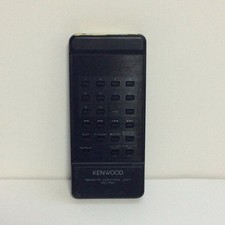 Genuine KENWOOD RC-P81 Black Tested Remote Control Audio Japan JP F/S