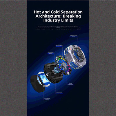 TH28 Pro Compact Phone Cooler 30W KI-gesteuerte Kühlung für Smartphone