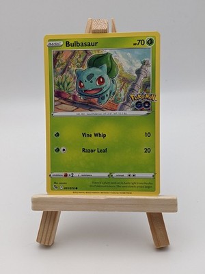  Bulbasaur 1/78 Pokemon Trading card GO TCG