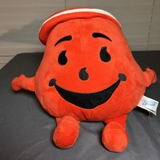 Fiesta Kool-Aid Man Plush 10” Red Stuffed Toy Ice Cubes Top 2023 Kraft Foods