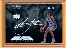 2012-13 Exquisite Christian Laettner AUTO #44/99