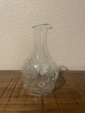 Vintage Tiara Glass  Ponderosa Pine  Juice Ca...