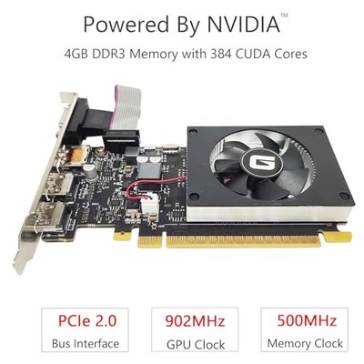 Carte Graphique HP NVIDIA GeForce GT 730 (2GB DDR3) 1x - Main Image