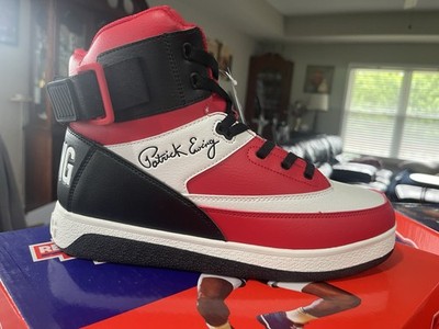 Patrick Ewing Athletics 33 HI x Orion Hybrid Red Black White Size 11 NIB
