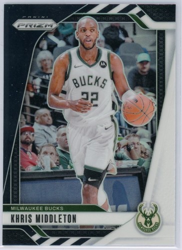 2024-25 Prizm Basketball KHRIS MIDDLETON Black White Panda Prizm #153 Bucks - Bild 1 von 3