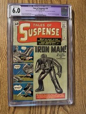 Marvel Tales of Suspense #39 CGC 6.0 Origin & 1st Appearance of Iron Man 1963